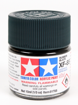 XF85  Gummi-schwarz  10ml