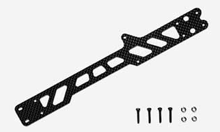 Tamiya 53672 - Carbon Upper Frame TT-01 OP-672