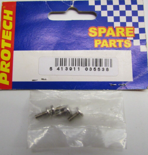 Screw flathead M3 x 8 (4 stuksin verpakking)