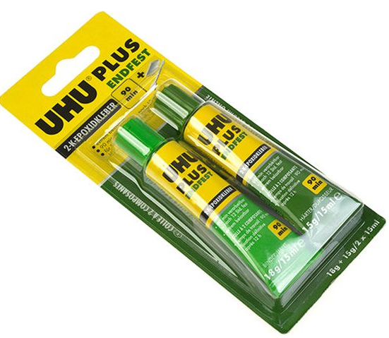 UHU Plus 2x 15ml