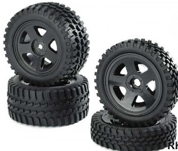 Wheel & tire chroom (4 stuks in verpakking)