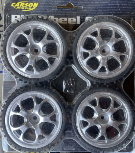 Wheel & tire chroom (4 stuks in verpakking)