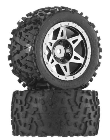 Wheel & tire rear (2 stuks in verpakking)