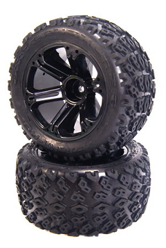 Wheel & tire 2,8 inch (2 stuks in verpakking)