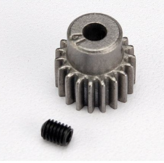 Gear 19T pinion, 48 pitch met setscrew