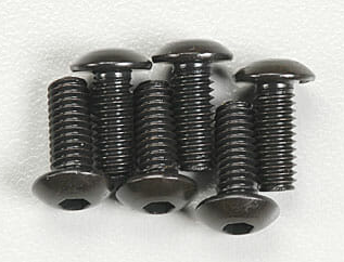 Screw 4 x 10 button head hex drive (6 st in verpakking)