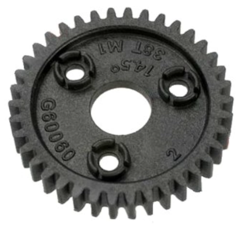 Spur gear 38T, 01.0 metric pitch