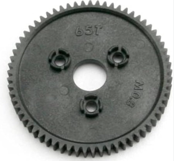 Spur gear 65T, 0.8 metric pitch