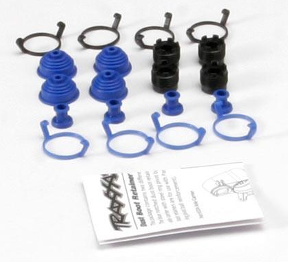 Pivot ball caps, dust boot and dust plug