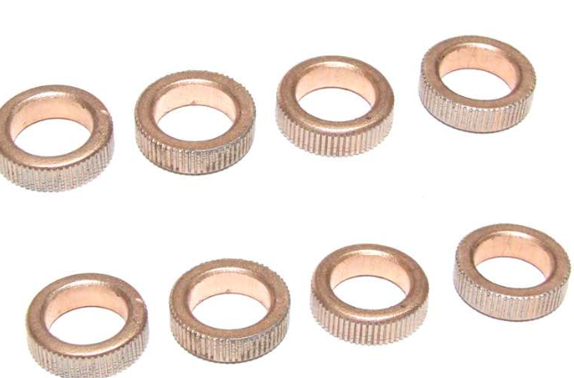 Oiled brass bearings 5 x 8 x 3,5 mm (12 stin verpakking)