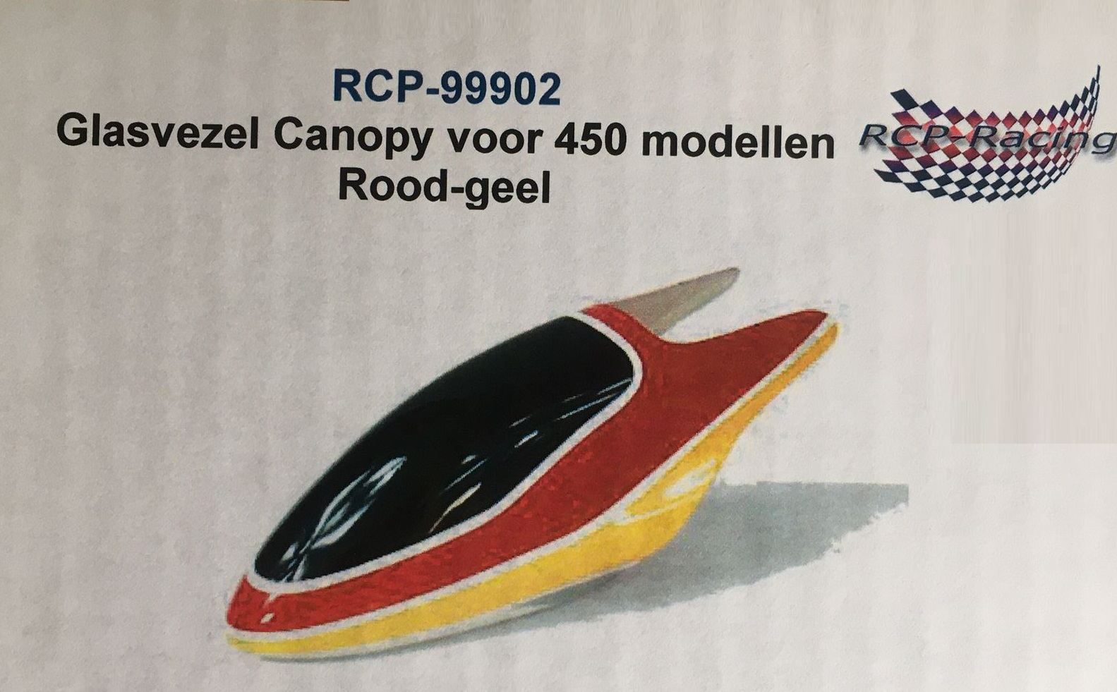 Canopy voor 450 modellen heli