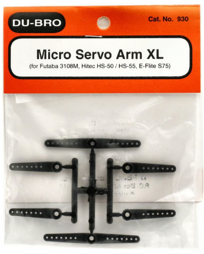 Servo arm set Futuaba 3108M, Hitec HS-50/55